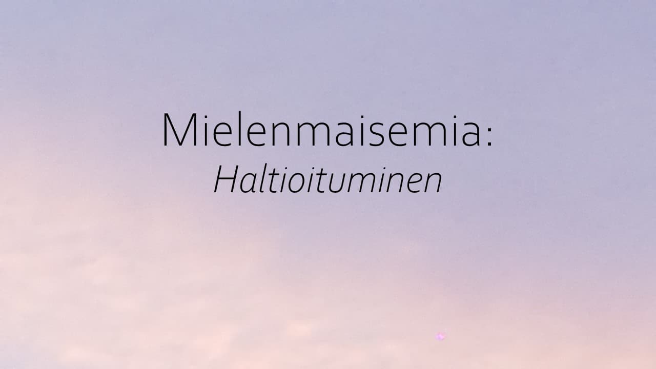 Haltioituminen